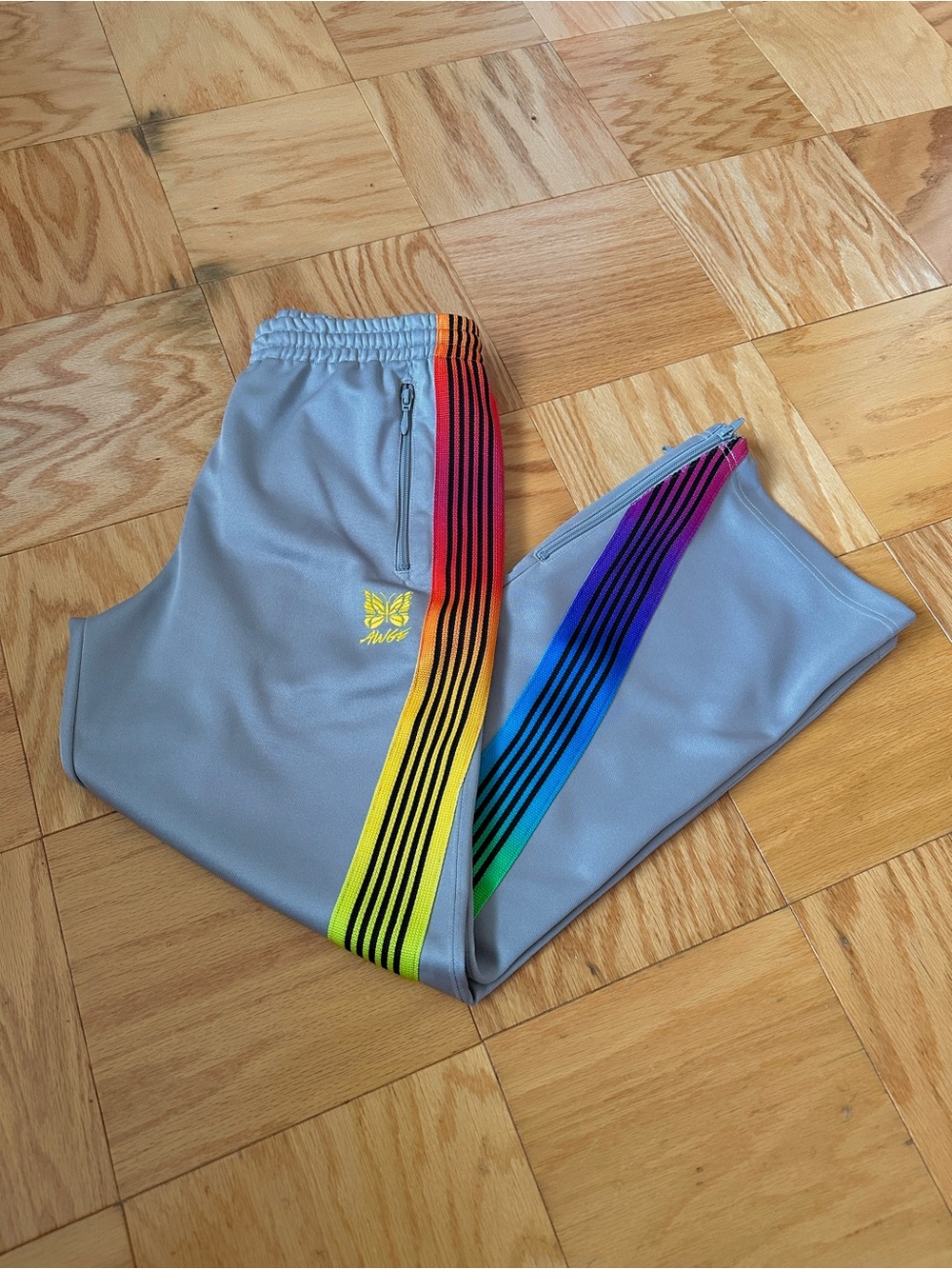 A$AP Rocky (AWGE) x Needles Poly Smooth Track Pant